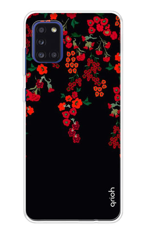 Floral Deco Samsung Galaxy A31 Back Cover