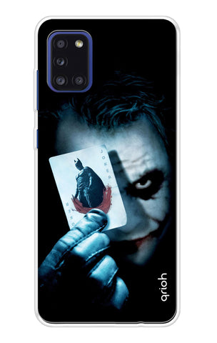 Joker Hunt Samsung Galaxy A31 Back Cover