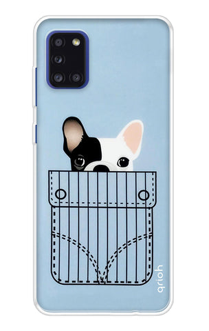 Cute Dog Samsung Galaxy A31 Back Cover