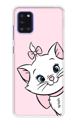 Cute Kitty Samsung Galaxy A31 Back Cover