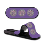 Mandala Glass case with Slider Phone Grip Combo