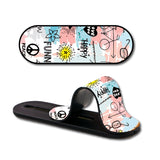 Just For You Glass case with Slider Phone Grip Combo