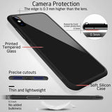 Marble Collage Art Glass Case For Vivo V15 Pro