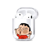 Cartoon Wall Bump Airpods Cover - Flat 35% Off On Airpods Covers