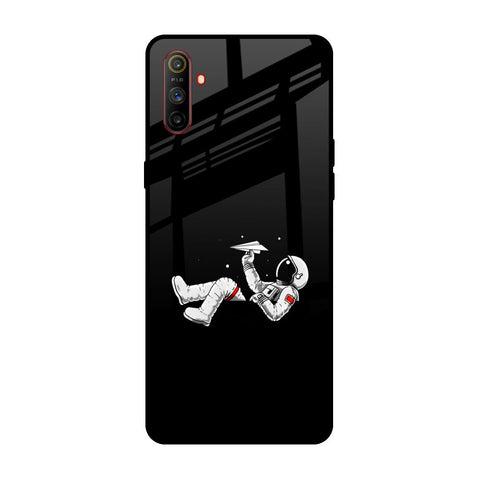 Space Traveller Realme C3 Glass Back Cover Online