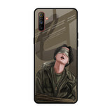 Blind Fold Realme C3 Glass Back Cover Online
