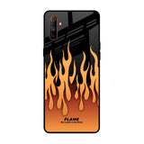 Fire Flame Realme C3 Glass Back Cover Online