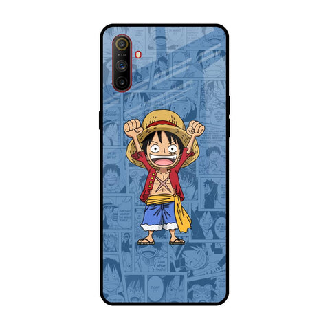 Chubby Anime Realme C3 Glass Back Cover Online