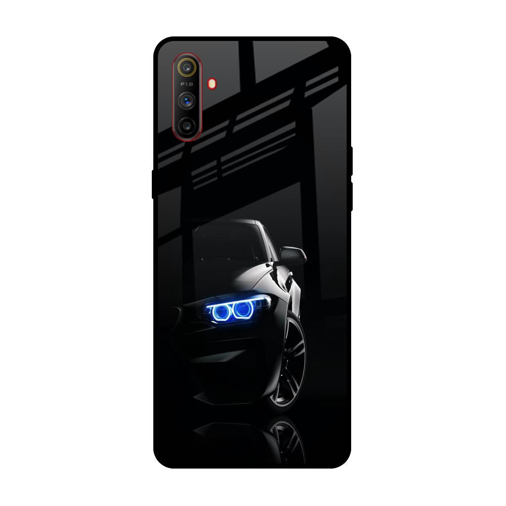 Car In Dark Realme C3 Glass Back Cover Online