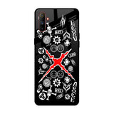 Red Zone Realme C3 Glass Back Cover Online
