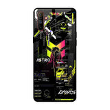 Astro Glitch Realme C3 Glass Back Cover Online