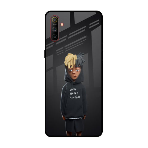 Dishonor Realme C3 Glass Back Cover Online