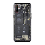 Skeleton Inside Realme C3 Glass Back Cover Online