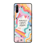 Vision Manifest Realme C3 Glass Back Cover Online