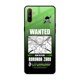 Zoro Wanted Realme C3 Glass Back Cover Online