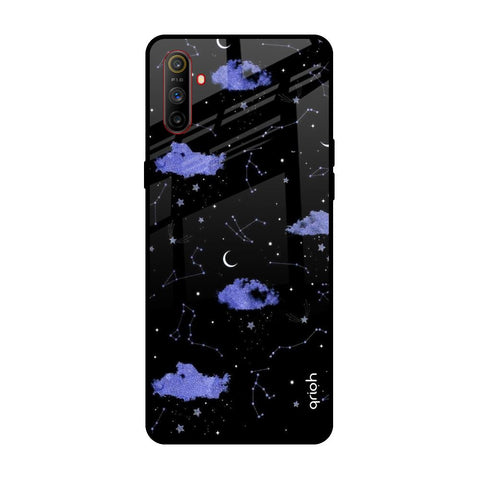 Constellations Realme C3 Glass Back Cover Online