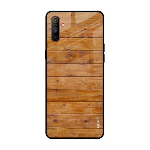 Timberwood Realme C3 Glass Back Cover Online
