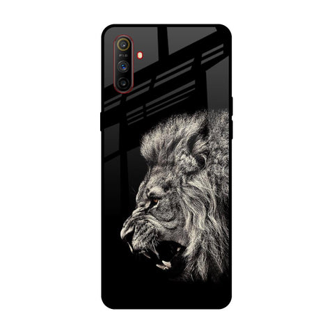Brave Lion Realme C3 Glass Back Cover Online