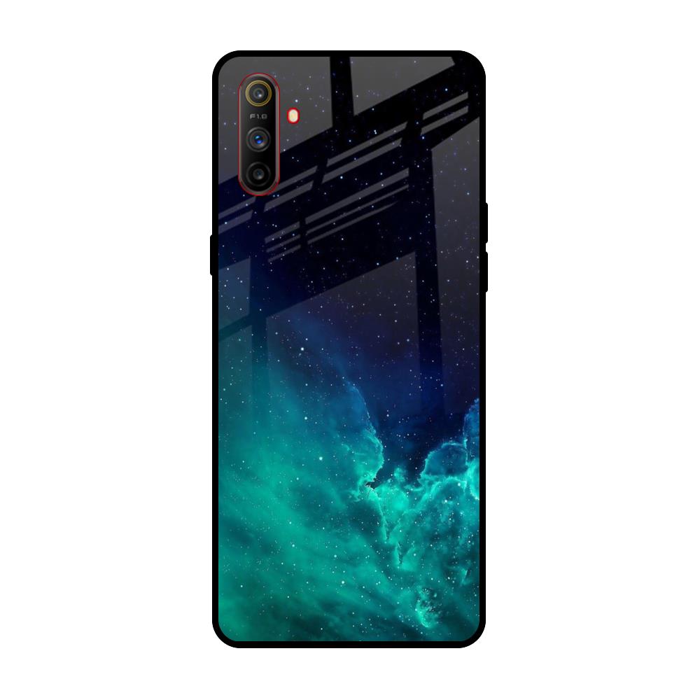 Winter Sky Zone Realme C3 Glass Back Cover Online