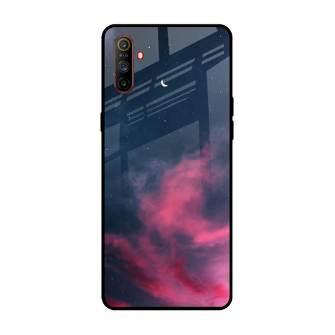 Moon Night Realme C3 Glass Back Cover Online