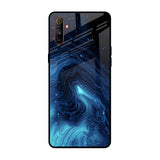 Dazzling Ocean Gradient Realme C3 Glass Back Cover Online