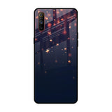 Falling Stars Realme C3 Glass Back Cover Online