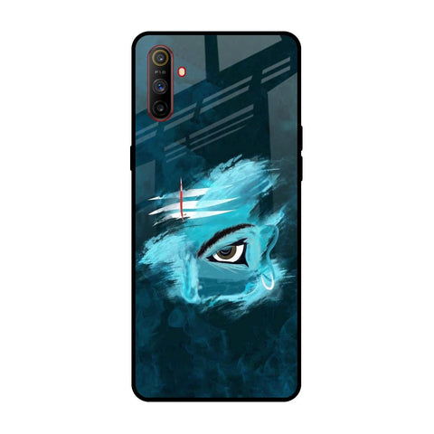 Power Of Trinetra Realme C3 Glass Back Cover Online