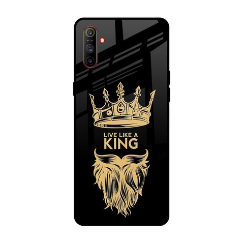 King Life Realme C3 Glass Back Cover Online
