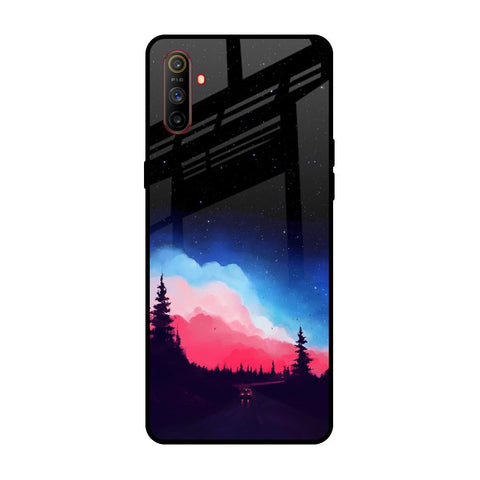 Drive In Dark Realme C3 Glass Back Cover Online