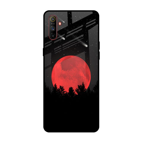 Moonlight Aesthetic Realme C3 Glass Back Cover Online