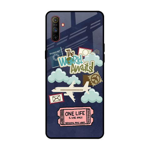 Tour The World Realme C3 Glass Back Cover Online