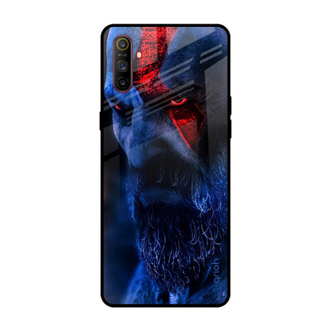 God Of War Realme C3 Glass Back Cover Online