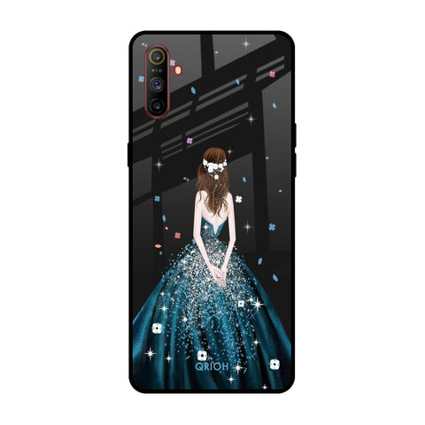 Queen Of Fashion Realme C3 Glass Back Cover Online