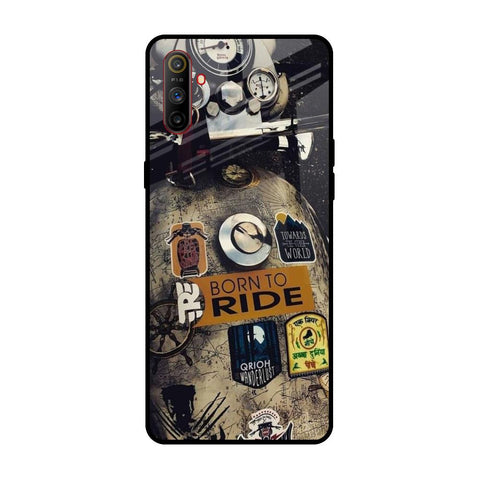 Ride Mode On Realme C3 Glass Back Cover Online