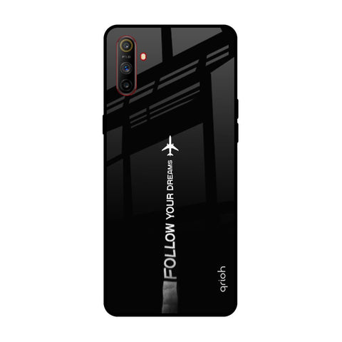 Follow Your Dreams Realme C3 Glass Back Cover Online