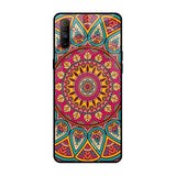 Elegant Mandala Realme C3 Glass Back Cover Online