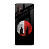 Anime Red Moon Realme C3 Glass Back Cover Online