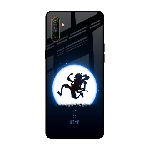 Luffy Nika Realme C3 Glass Back Cover Online