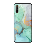 Green Marble Realme C3 Glass Back Cover Online