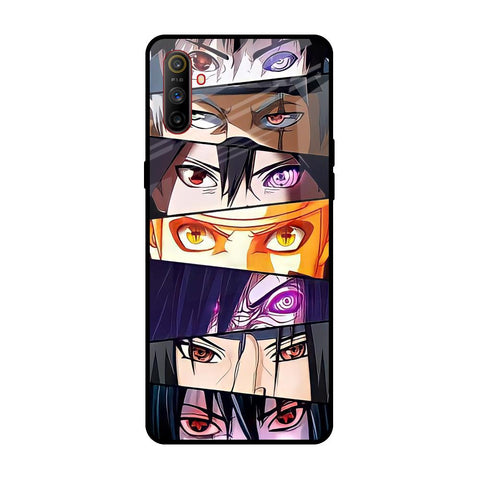 Anime Eyes Realme C3 Glass Back Cover Online