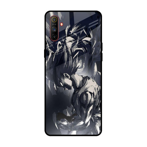 Sketch Art DB Realme C3 Glass Back Cover Online