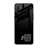 Push Your Self Realme C3 Glass Back Cover Online