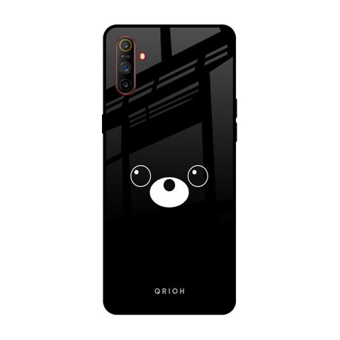 Cute Bear Realme C3 Glass Back Cover Online