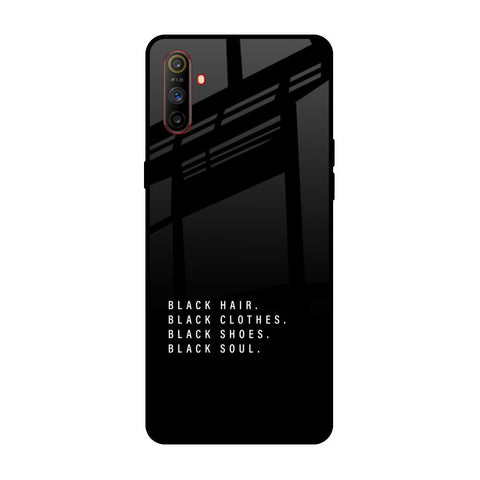 Black Soul Realme C3 Glass Back Cover Online