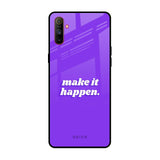 Make it Happen Realme C3 Glass Back Cover Online
