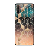 Bronze Texture Realme C3 Glass Back Cover Online