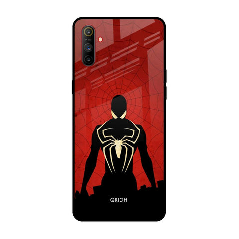 Mighty Superhero Realme C3 Glass Back Cover Online