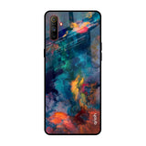 Cloudburst Realme C3 Glass Back Cover Online