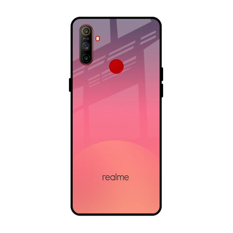 Sunset Orange Realme C3 Glass Cases & Covers Online