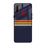 Tricolor Stripes Realme C3 Glass Cases & Covers Online